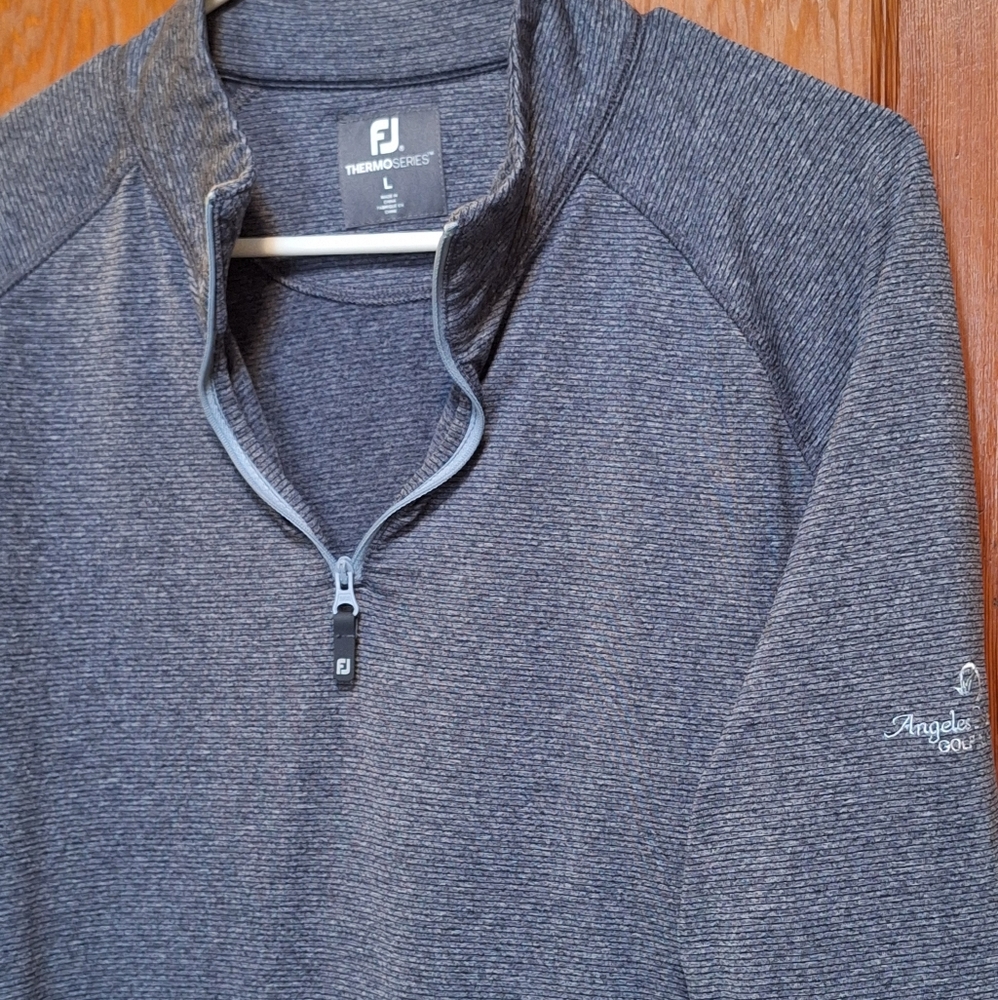 FootJoy Men's henley Zip Golf Shirt
